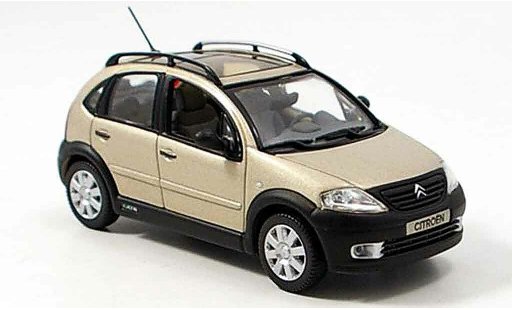 Citroen C3 XTR 1/43 Norev x tr beige 2004 miniature