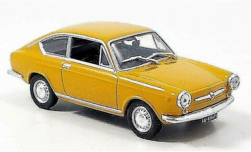 Seat 850 Coupe 1/43 Norev jaune 1967 miniature