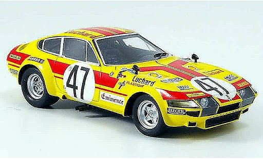 Ferrari 365 GTB/4 1/43 Red Line no.47 le mans 1975 miniature