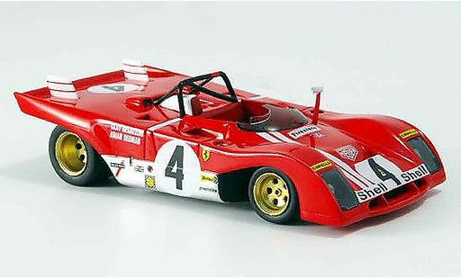 Ferrari 312 PB 1/43 Red Line no.4 daytona 1972 miniature