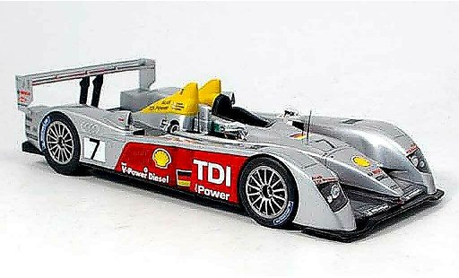 Audi R10 course 1/18 Spark 2006 dritter le mans miniature