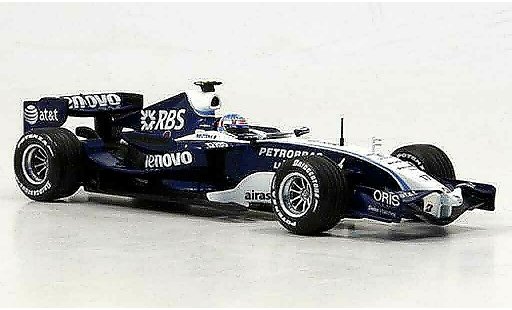 Toyota F1 Williams 1/43 Minichamps fw 29 no.17 a. wurz 2007 miniature