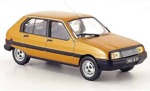 Citroen Visa Berline 1/43 Eagle ii super e marron 1981 miniature