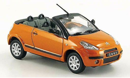 Citroen C3 Pluriel 1/43 Eagle orange 2003 miniature