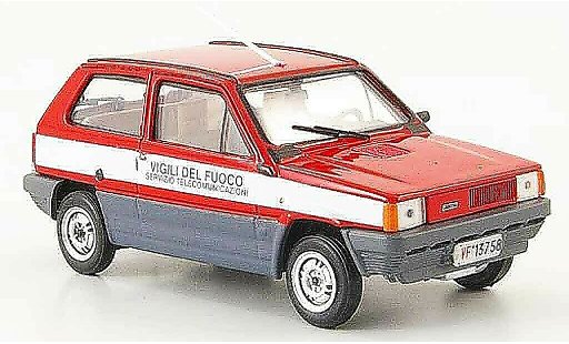Fiat Panda 45 1/43 Brumm pompier Italien 1980 miniature