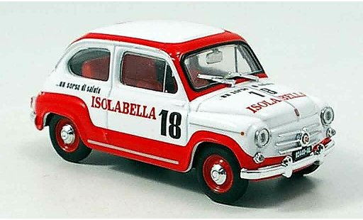 Fiat 600 D 1/43 Brumm Amaro 18 Isolabella 1960 miniature