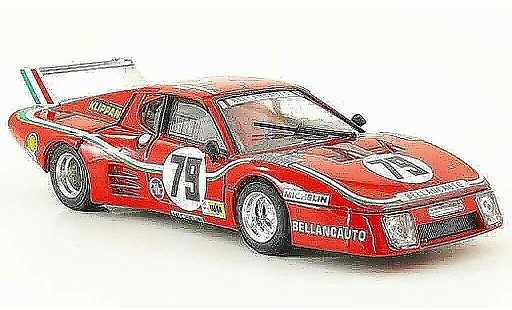 Ferrari 512 BB LM 1/43 Brumm no.79 bellancauto 24h le mans 1980 miniature
