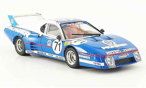 Ferrari 512 BB 1/43 Brumm no.71 le mans 1982 miniature