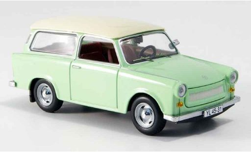 Trabant 601 Universal 1/43 IST Models Break verte blanche 1965 miniature