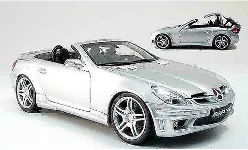 Mercedes Classe SLK AMG 1/18 AutoProShop 55 grise miniature