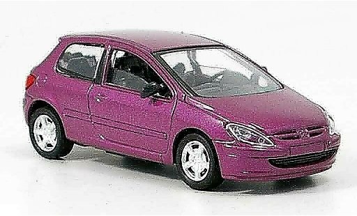 Peugeot 307 Base 1/43 Solido lila miniature