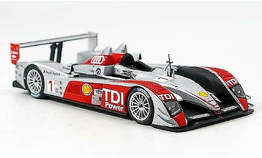 Audi R10 course 1/43 Minichamps 2007 vainqueur Sports Car Challenge 2007 miniature