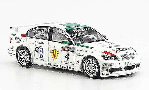 Bmw 320 WTCC 1/43 Minichamps E90 si 3er Zanardi 2006 miniature