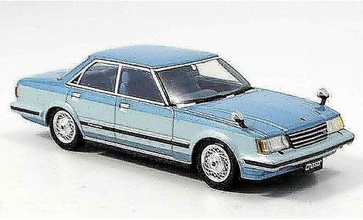 Toyota Chaser Avante Twincam 24 1/43 Aoshima bleu 1982 miniature