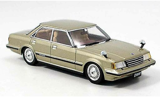 Toyota Chaser Avante Twincam 24 1/43 Aoshima beige 1982 miniature