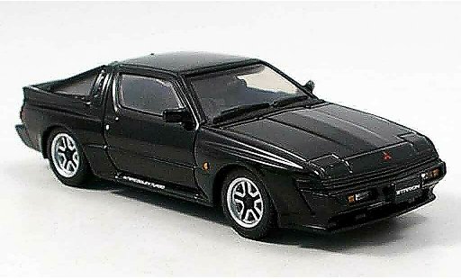 Mitsubishi Starion GSR VR 1/43 Aoshima 2600 noire 1988 miniature