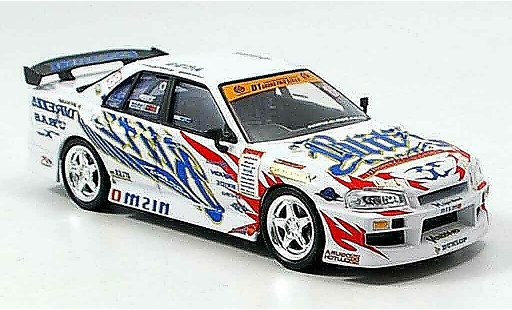 Nissan Skyline R34 1/43 Aoshima Blitz 2005 miniature