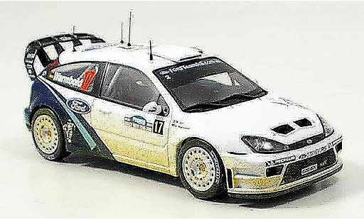 Ford Focus RS WRC 1/43 IXO No.17 Warmbold Orr Rally Neuseeland 2005 miniature