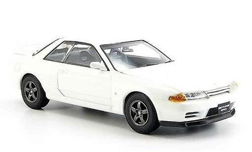 Nissan Skyline R32 1/43 Kyosho GTR blanche miniature