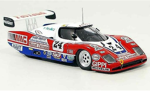 Peugeot WM 1984 1/43 Bizarre 84 no.24 le mans P83 miniature