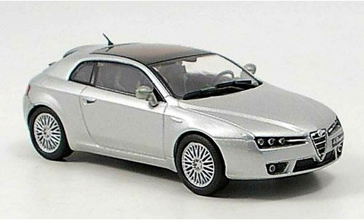 Alfa Romeo Brera coupe 1/43 M4 grise 2005 miniature