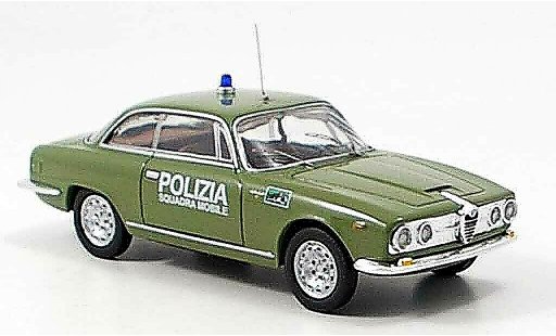 Alfa Romeo 2600 coup&Atilde;&copy; sprint 1/43 M4 police 1962 miniature