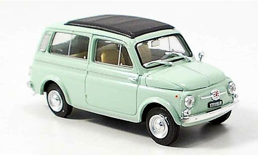 Fiat 500 Giardiniera 1/43 Brumm verte 1960 miniature