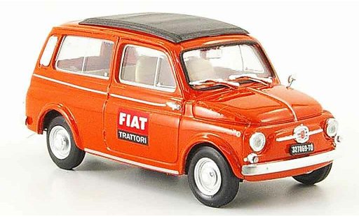 Fiat 500 Giardiniera 1/43 Brumm Trattori 1960 miniature