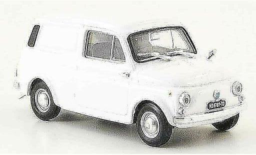 Autobianchi Furgoncino utilitaire 1/43 Brumm 500 blanche 1972 miniature