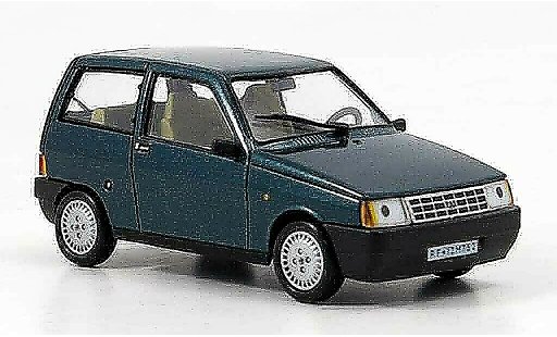 Autobianchi Y10 citadine 1/43 Edison turquoise miniature