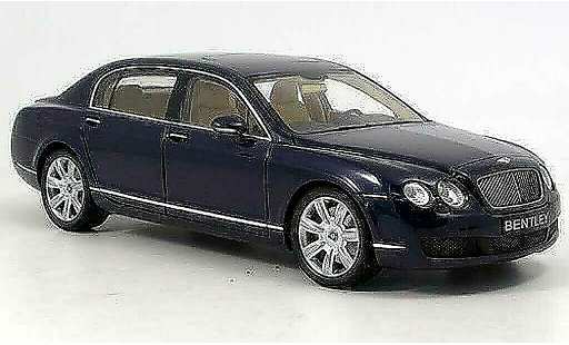 Bentley Continental berline 1/18 Minichamps Flying spur bleu 2006 miniature