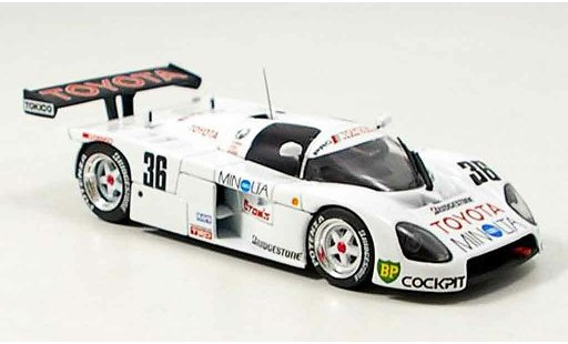 Toyota 88C Base 1/43 Ebbro toms test car no.36 miniature