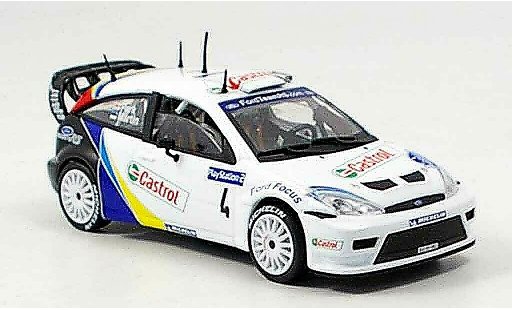 Ford Focus RS WRC 1/43 Solido No.4 miniature