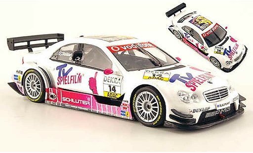 Mercedes Classe C DTM 1/43 Minichamps No.14 Team Mucke 2007 miniature