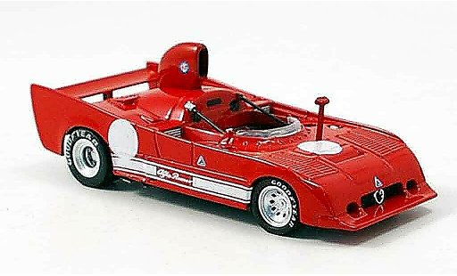 Alfa Romeo 33.3 prototipo 1/43 M4 1977 sc prova rouge miniature