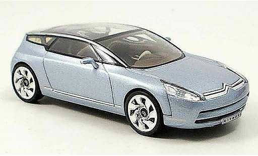 Citroen C Airdream 1/43 Norev grise metalliseebleu concept miniature