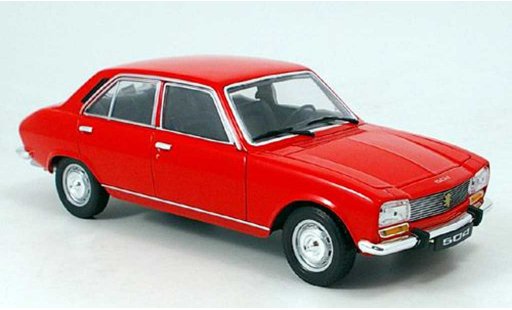 Peugeot 504 Berline 1/18 Welly rouge 1975 miniature