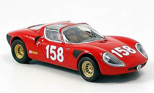 Alfa Romeo 33.2 prototipo 1/43 M4 1967 no. 158 a.fischhaber friburg miniature