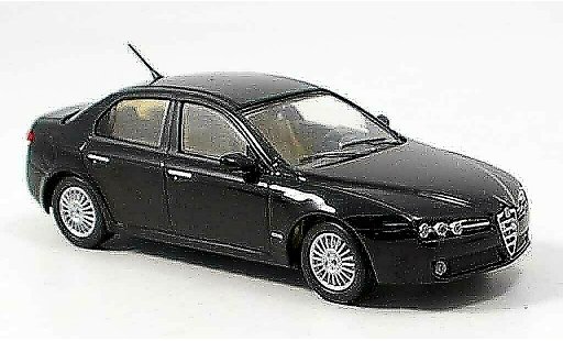 Alfa Romeo 159 berlina 1/43 M4 noire 2005 miniature