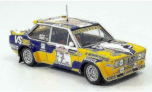 Fiat 131 Abarth 1/43 Trofeu Kivimaki Rally San Remo 1980 miniature