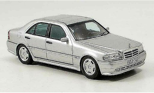 Mercedes Classe C AMG 1/43 Spark C36 (W202) grise metallisee miniature