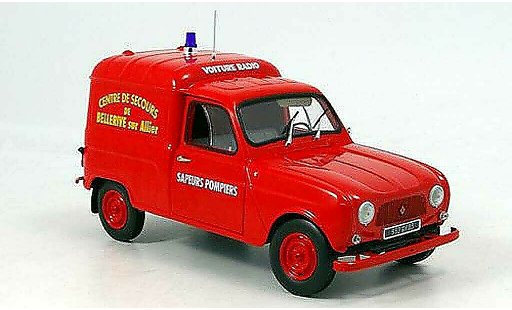 Renault 4 F4 1/18 Norev F pompier frankreich 1965 miniature