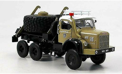 Berliet GBC camion 1/43 Norev 8 6x6 Porte Roue de Secours 1959 miniature