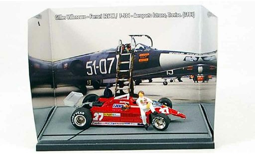 Ferrari 126 CK 1/43 Brumm turbo villeneuve starfighter duell miniature