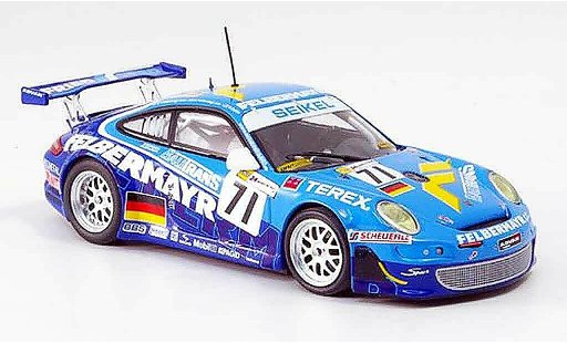 Porsche 911 GT3 RSR 1/43 Minichamps 2007 Seikel Motorsport Le Mans miniature
