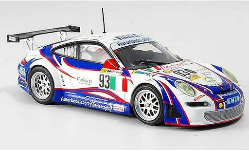 Porsche 911 GT3 RSR 1/43 Minichamps 2007 Autorlando Le Mans miniature