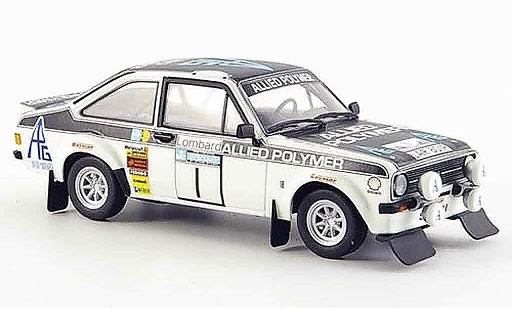 Ford Escort RS 1800 1/43 Minichamps vainqueur RAC Rally 1975 MK2 miniature