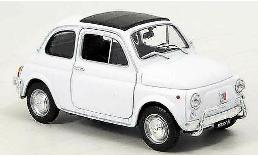 Fiat 500 Nuova 1/18 Welly blanche 1957 miniature
