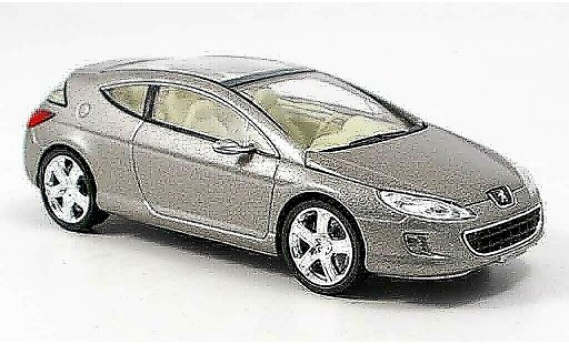Peugeot 407 Elixir 1/43 Norev grise concept miniature