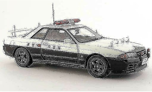Nissan Skyline R32 1/18 Autoart gtr police miniature